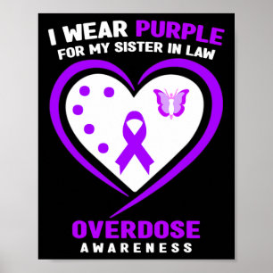 Poster Eu Visto Roxo Pela Minha Irmã Em Sobredosagem De L