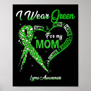 Poster Eu Visto Verde Para Minha Mãe Conhecer O Ribbo Ver