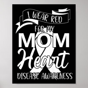 Poster Eu Visto Vermelho Para Minha Mãe Consciência Da Do