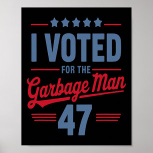 Poster Eu Votei No Cara Da Garagem 47 Cara Da Garagem Div