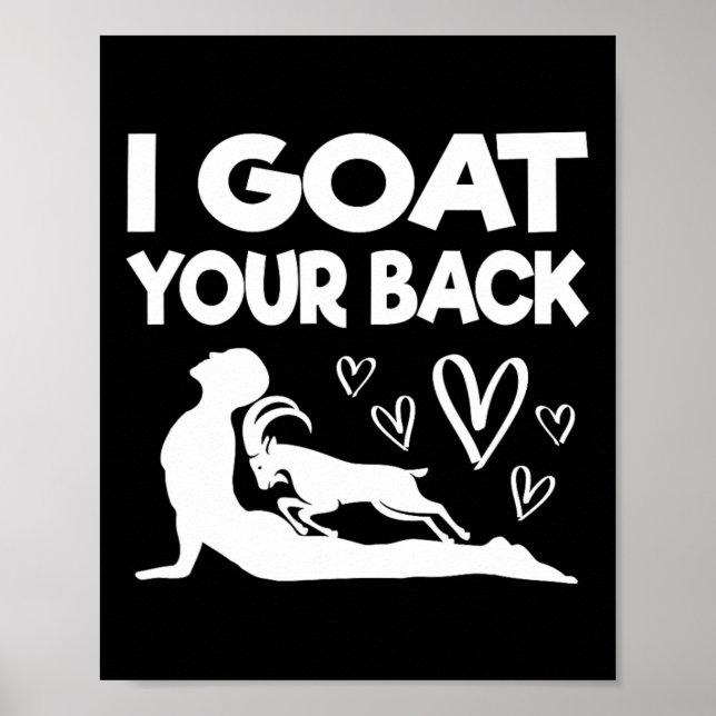 Poster Eu Vou Para a Sua CK Cabra Engraçada Exercício de  (Frente)