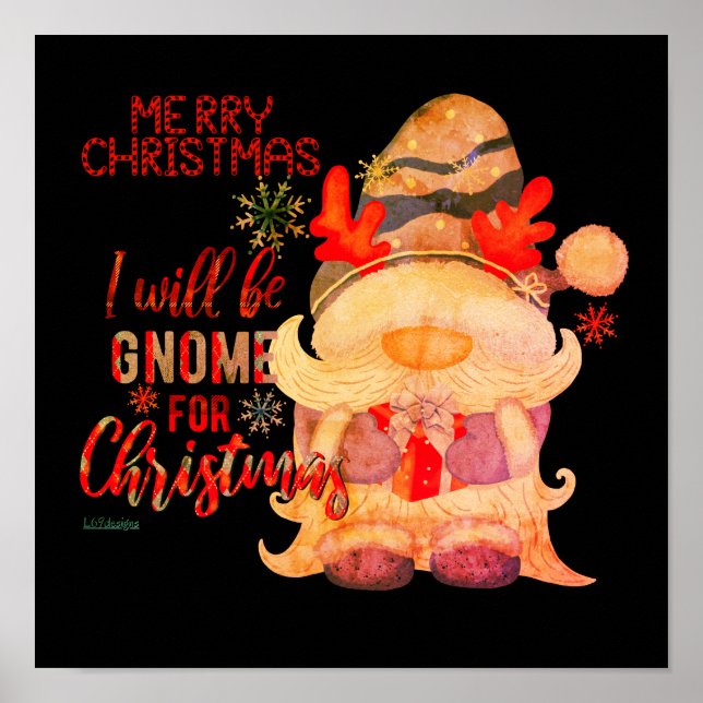 POSTER EU VOU SER NOME PARA O NATAL. (Frente)