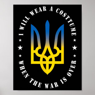 Poster Eu Vou Usar Uma Fantasia Quando a Guerra Acabar Uc