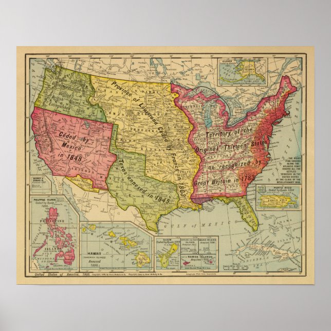 POSTER EUA, 1900 (Frente)