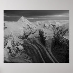 Poster EUA, Alasca, Parque Nacional Denali, vista aérea 3