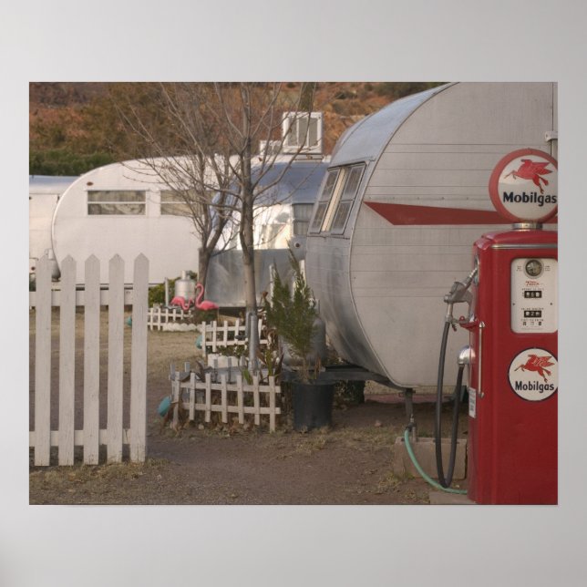 Póster EUA, Arizona, Bisbee: Shady Dell Motel, Tudo (Frente)