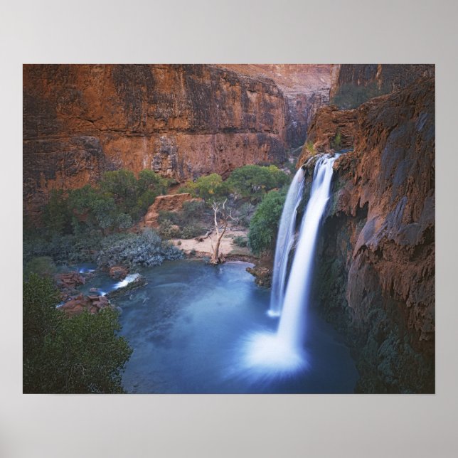 Poster EUA, Arizona, Grand Canyon, Havasu Falls (Frente)