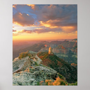 Póster EUA, Arizona, Grand Canyon National Park. Ponto