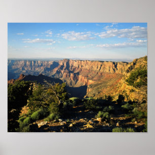 Póster EUA, Arizona, Parque Nacional Grand Canyon, Vista