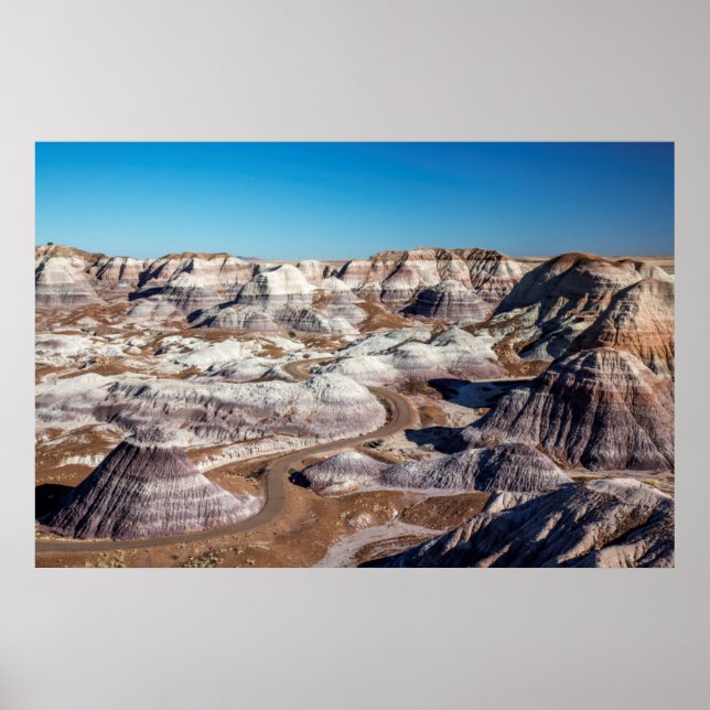 Poster EUA, Arizona, Petrified Forest National Park (Frente)
