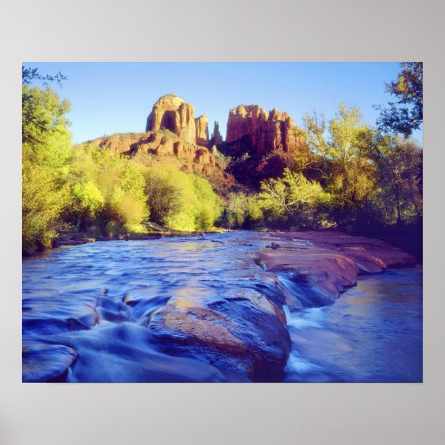 Póster EUA, Arizona, Sedona. Catedral Rock refletor 2 (Frente)