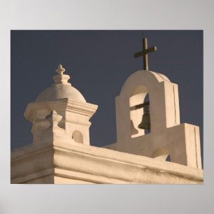 Póster EUA, Arizona, Tucson: Missão San Xavier del Bac