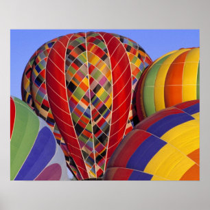 Póster EUA, Arizona, Val Vista. Colorido balão de ar