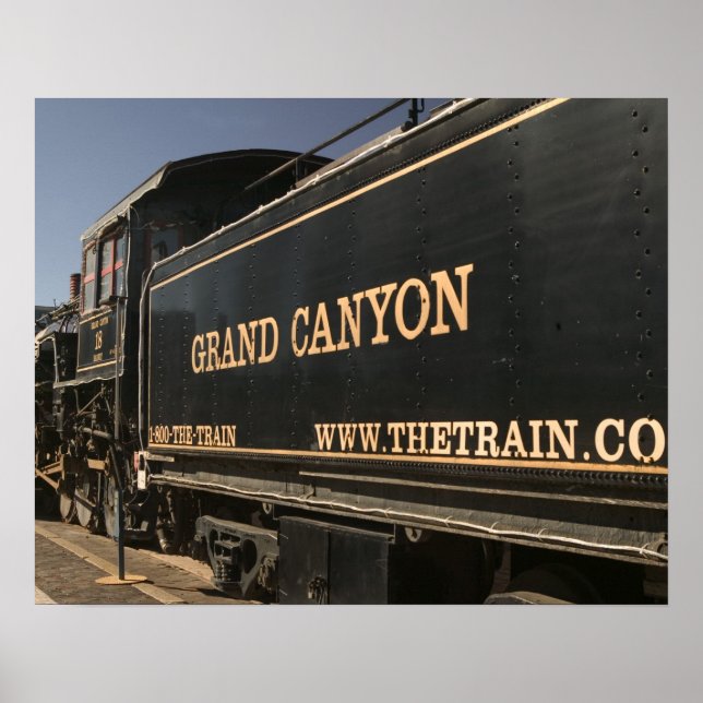 Póster EUA, Arizona, Williams: Grand Canyon Railroad (Frente)