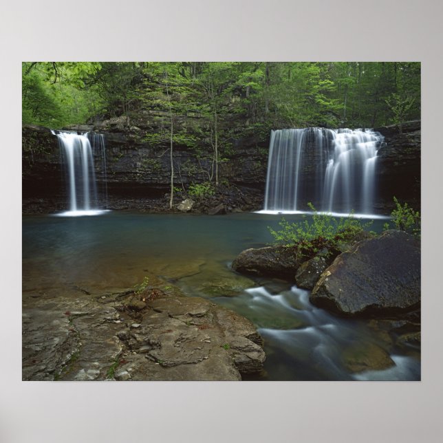 Poster EUA, Arkansas, Ozark- St Francis Nacional (Frente)