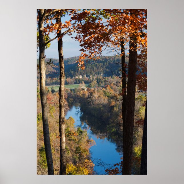Poster EUA, Arkansas, War Eagle, Parque Estadual de Hobbs (Frente)