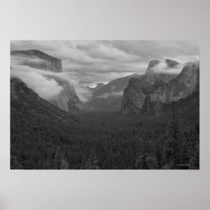 Póster EUA, Califórnia, Mariposa County, Yosemite