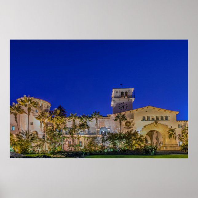 Póster EUA, Califórnia, Papais noeis Barbara (Frente)