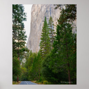 Poster EUA, Califórnia, parque nacional de Yosemite, EL 