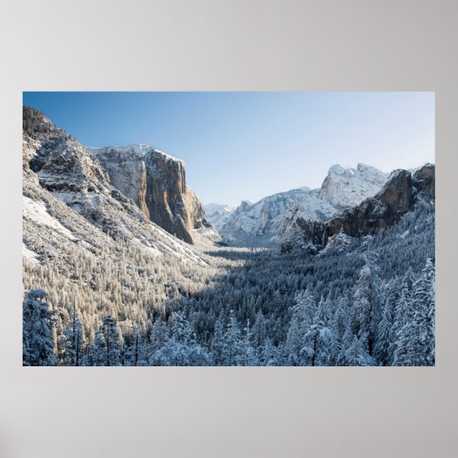 Póster EUA, Califórnia, Parque Nacional Yosemite 2 (Frente)