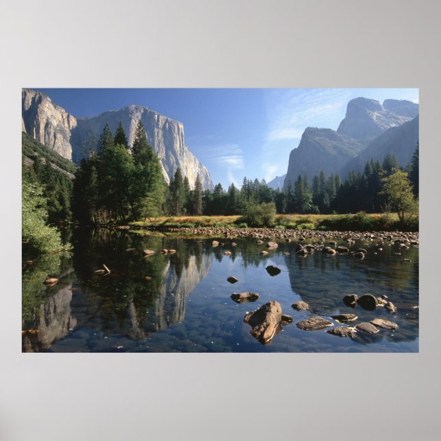 Póster EUA, Califórnia, Parque Nacional Yosemite, 3 (Frente)
