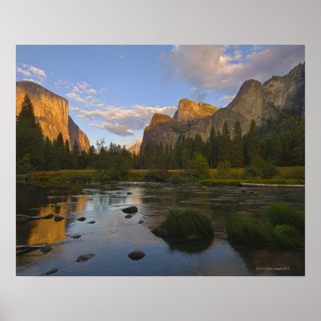 Poster EUA, Califórnia, Parque Nacional Yosemite, Merced (Frente)