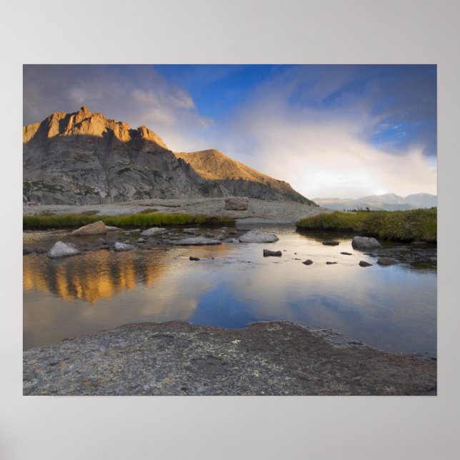 Póster EUA, Colorado, Rocky Mountain NP. (Frente)