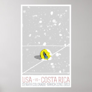 Póster EUA/Costa Rica