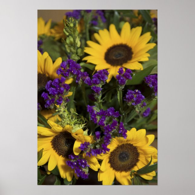 Poster EUA, encerramento do arranjo de flores de bridal, (Frente)