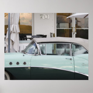 Póster EUA, Florida, Miami Beach: South Beach, 1956