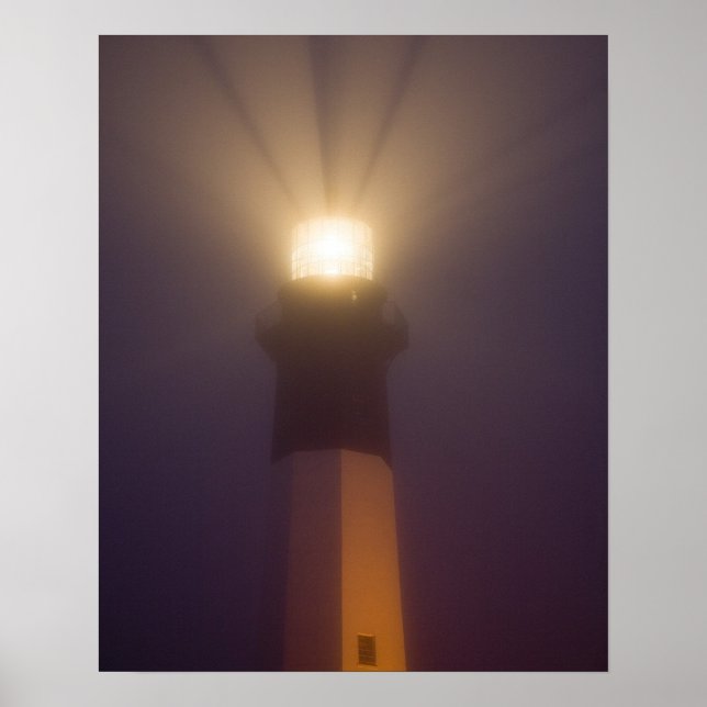 Póster EUA; Geórgia; Savannah. Farol de Tybee Island (Frente)