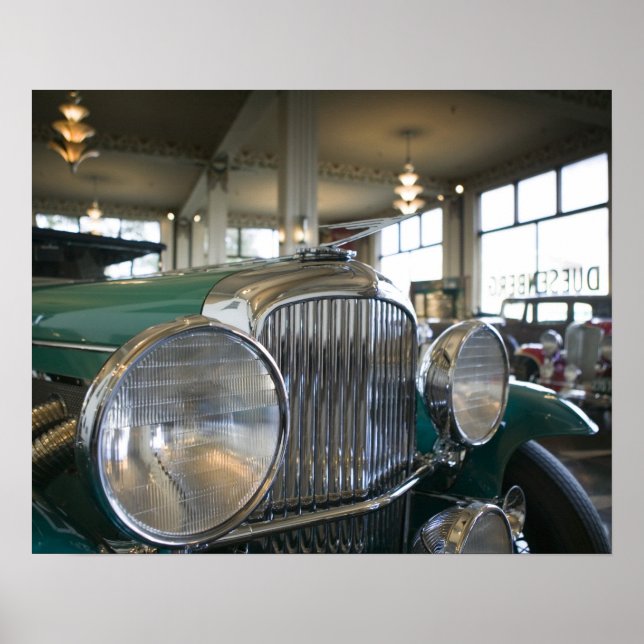 Poster EUA, Indiana, Auburn: Auburn, Cord, Duesenberg 14 (Frente)