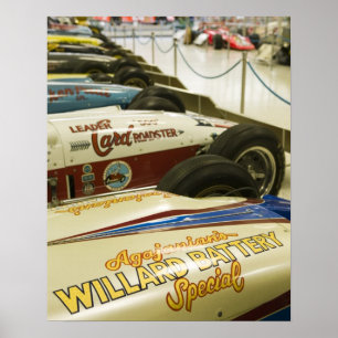 Póster EUA, Indiana, Indianapolis: Motor 3 de