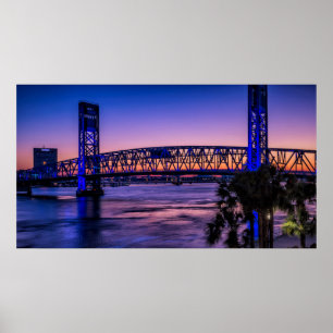 Poster EUA, Jacksonville, Flórida