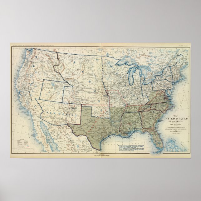 Póster EUA junho 1862 (Frente)