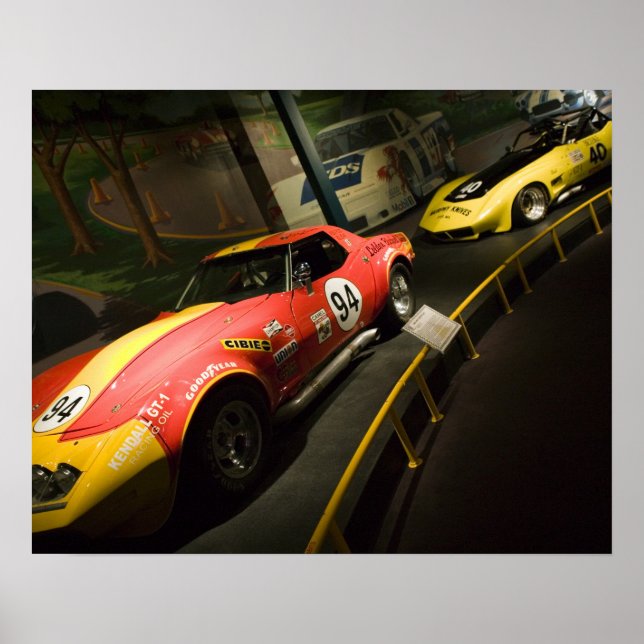 Poster EUA, Kentucky, Boliche Verde: National Corvette 4 (Frente)