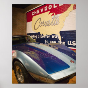 Poster EUA, Kentucky, Bowling Green: Corvette Nacional 2