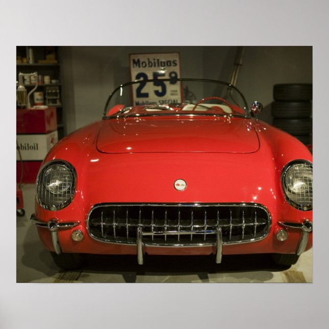 Poster EUA, Kentucky, Bowling Green: Corvette Nacional 3 (Frente)