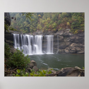 Poster EUA - Kentucky. Cumberland Falls no