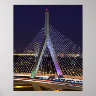 Póster EUA, Massachusetts, Boston. Leonard Zakim