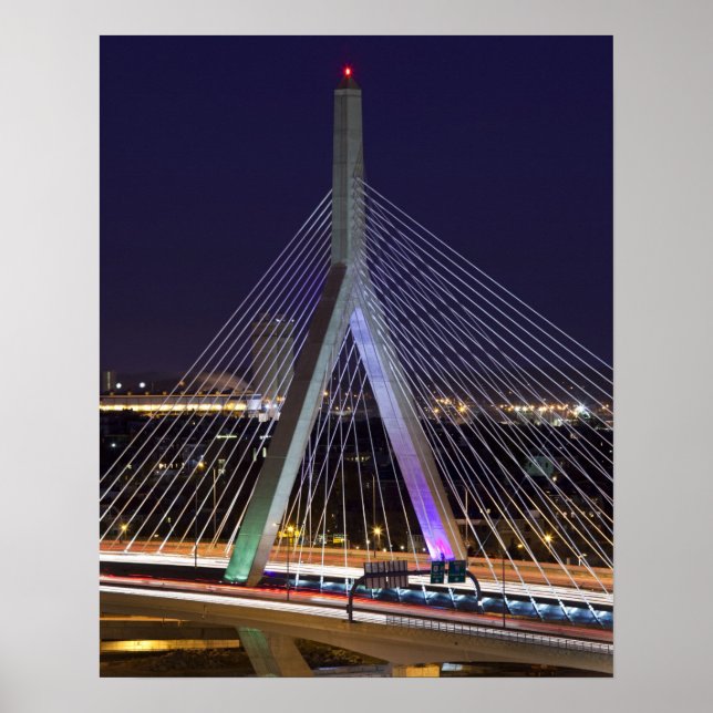 Póster EUA, Massachusetts, Boston. Leonard Zakim (Frente)
