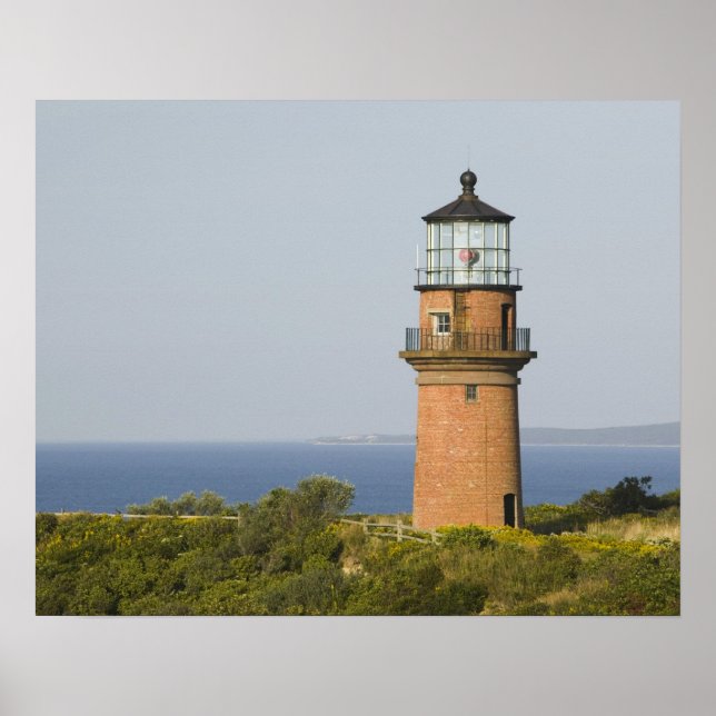 Póster EUA, MASSACHUSETTS, Vineyard de Martha: Aquinnah (Frente)