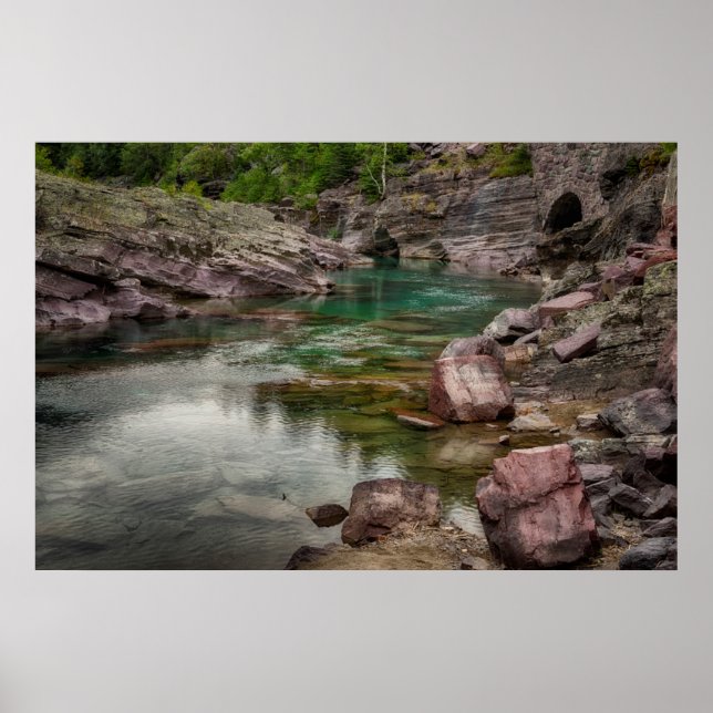 Póster EUA, Montana, Glacier National Park 2 (Frente)