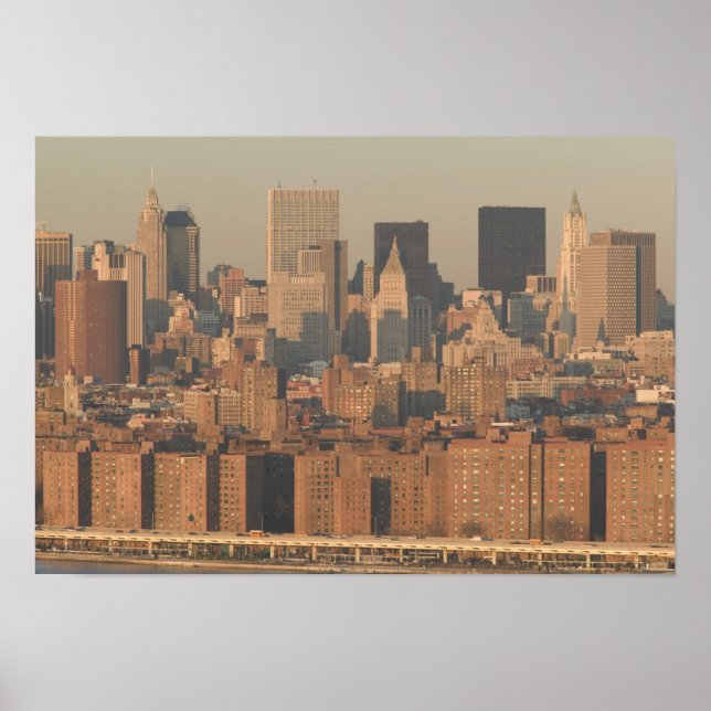 Póster EUA, Nova Iorque, Nova Iorque, Manhattan: 12 (Frente)