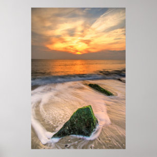 Póster EUA, Nova Jersey, Cabo May. Scenic No Cabo Em 2 De