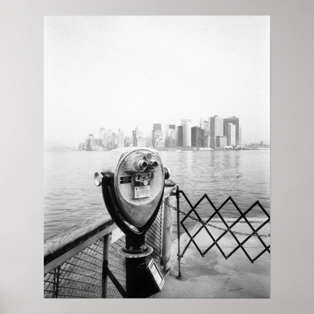 Póster EUA, NOVA YORK: Visualizador Cênico da Cidade de N (Frente)