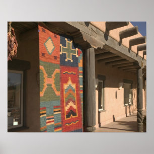 Poster EUA, Novo México, Taos: Kit da Galeria Navaho Rug