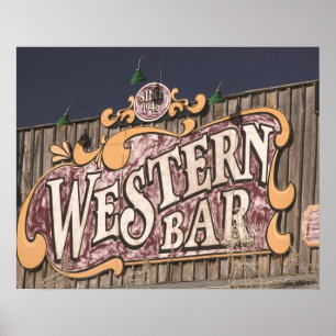 Poster EUA, Novo México, Turfa: Cidade das Montanhas (el.