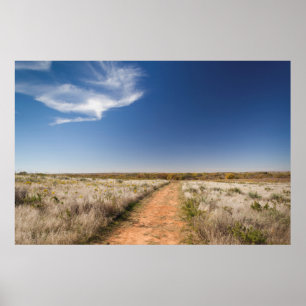 Póster EUA, Oklahoma, Black Kettle National Grasslands