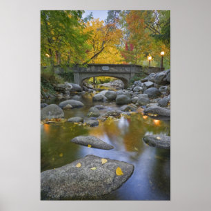 Póster EUA, Oregon, Ashland, Lithia Park. Outono